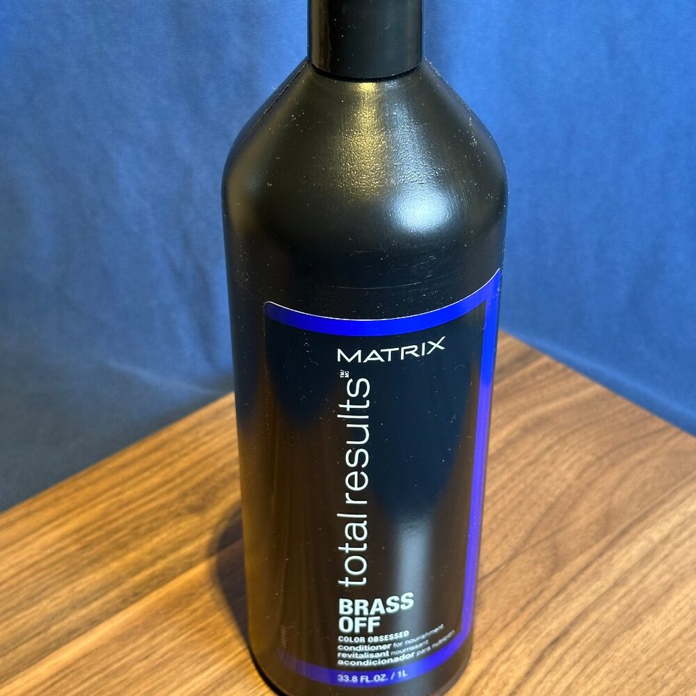 Matrix Total Results Brass Off Conditioner, 33.8 Fl Oz / 1L